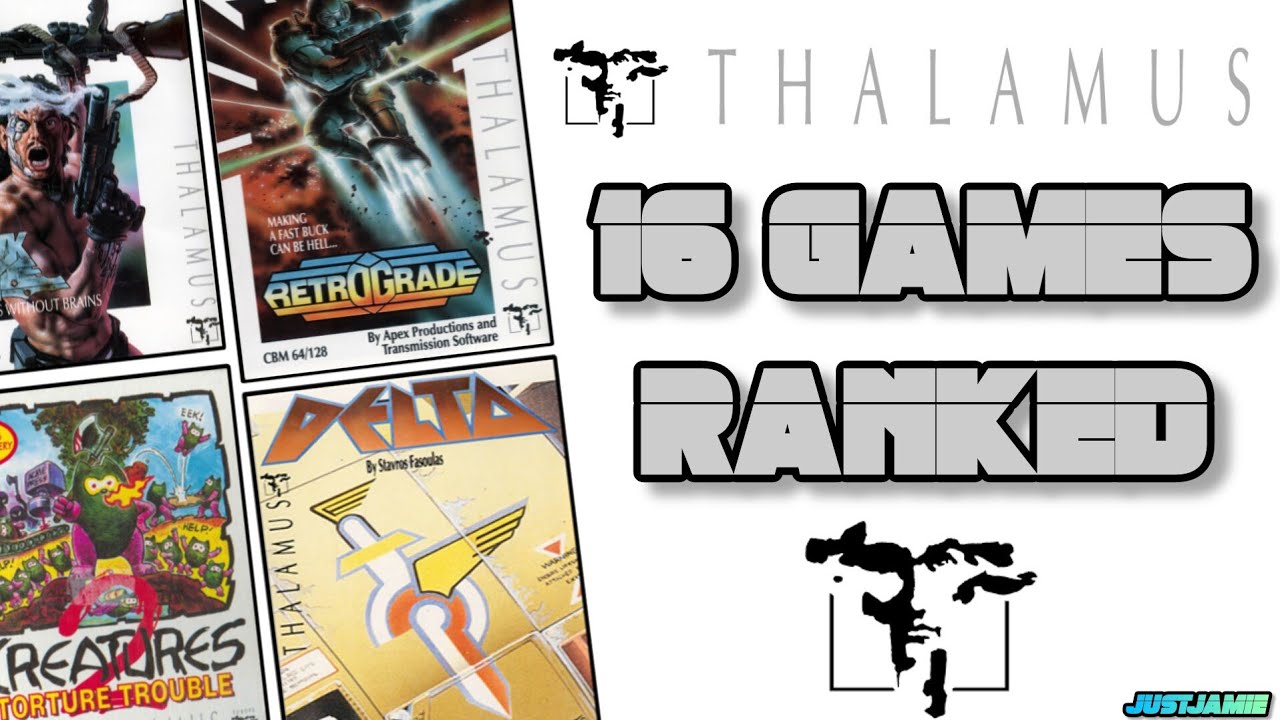 Thalamus Commodore 64 Games in Order of Greatness #c64 #commodore64 #c64games