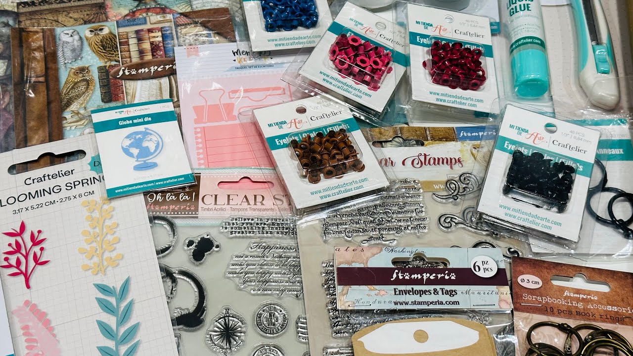 Craft Haul From Craftelier - Amazing New Shop! #craftelier #craftelierhaul