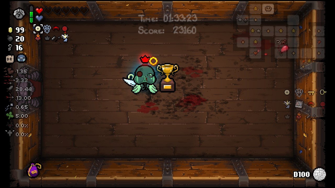 tainted isaac (skip floor 1)