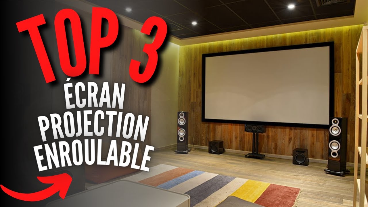 Meilleur Écran de Projection Enroulable 2023