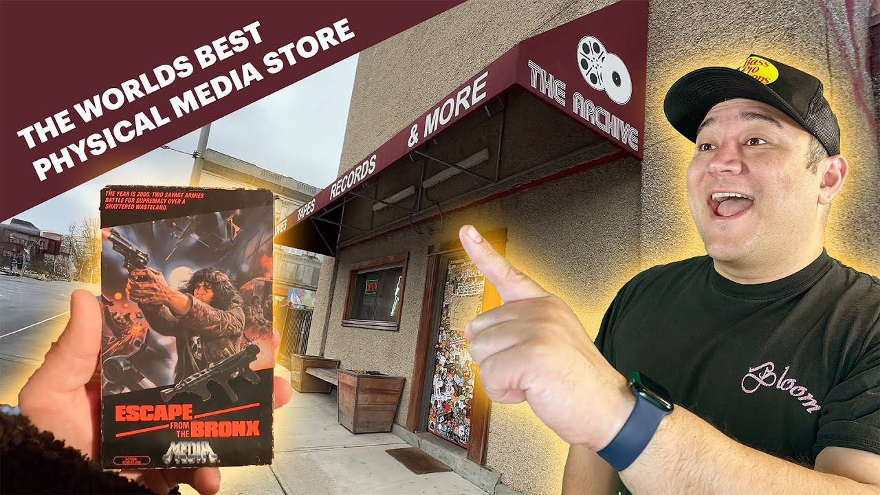 I Found The Best Store for Physical Media!