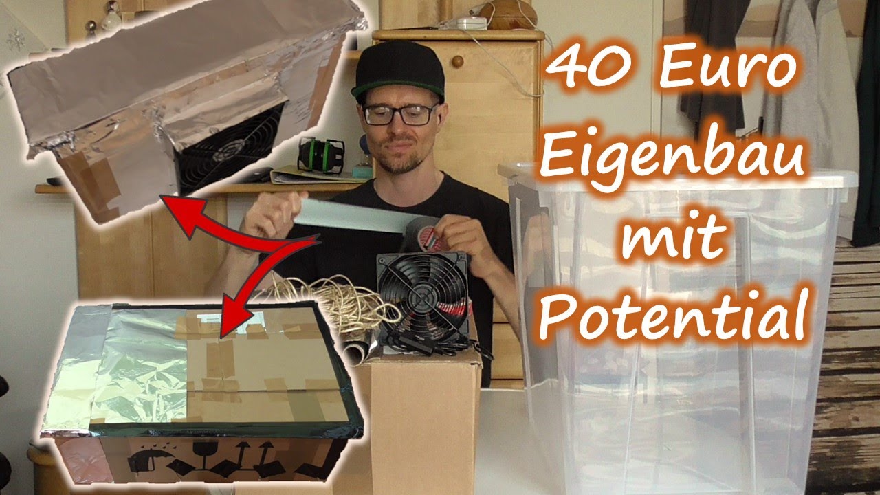 DIY: Kleine Grow Trockenbox selber bauen | Günstig | Trocknen im Karton | Luftfeuchtigkeit regeln