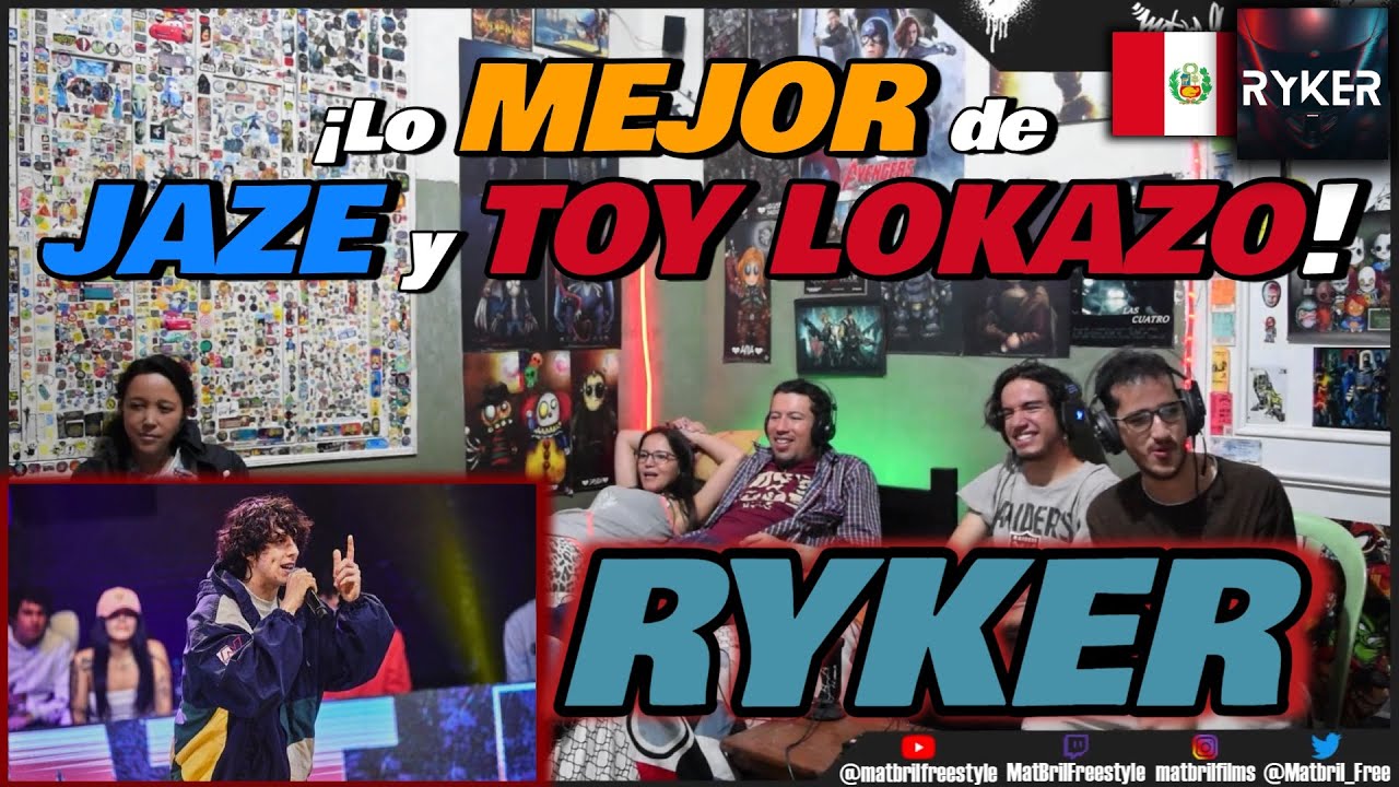🔴COLOMBIANOS REACCIONAN a los MEJORES MINUTOS de JAZE y TOY LOKAZO de RYKER - ¡LO MEJOR DE JAZE FMS!