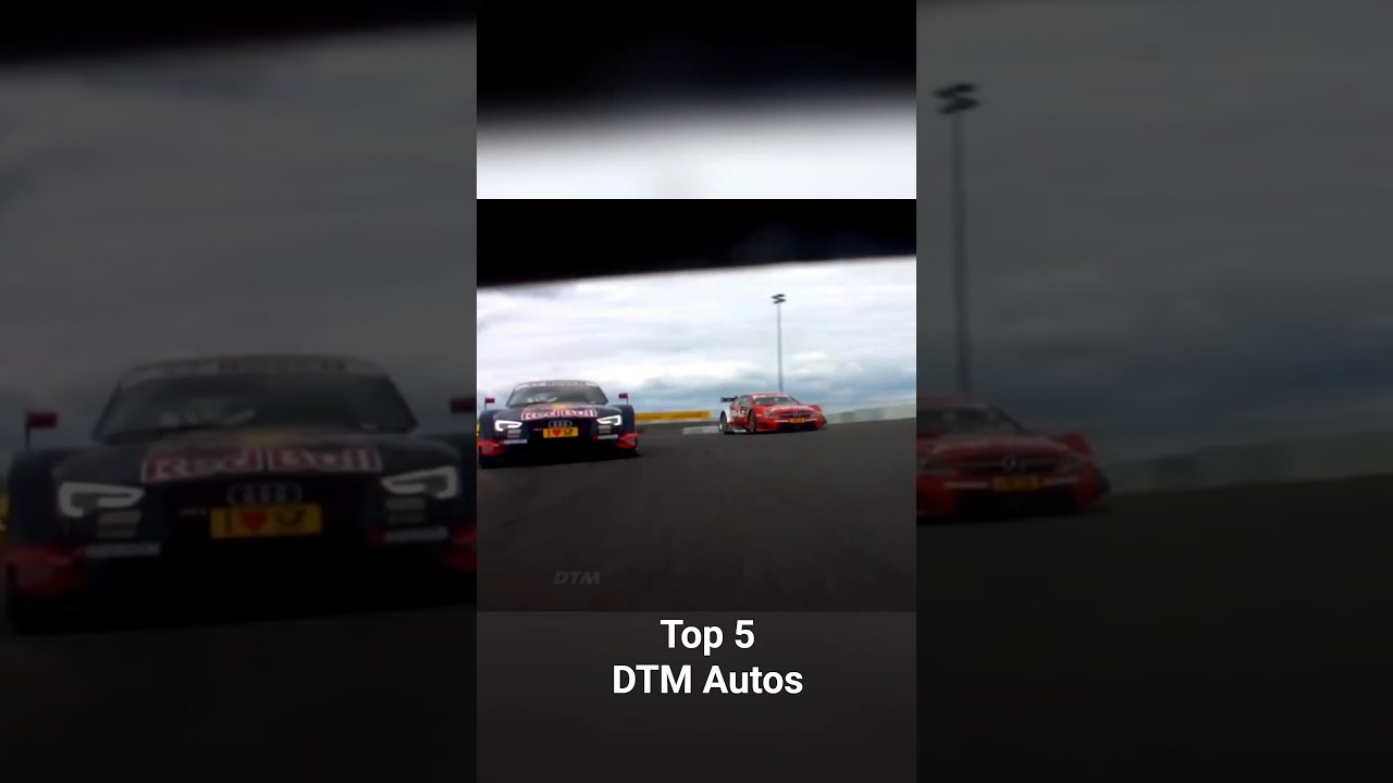 Top 5 DTM-Autos &ndash; die legend&auml;rsten Boliden der deutschen Tourenwagen-Serie. #DTM