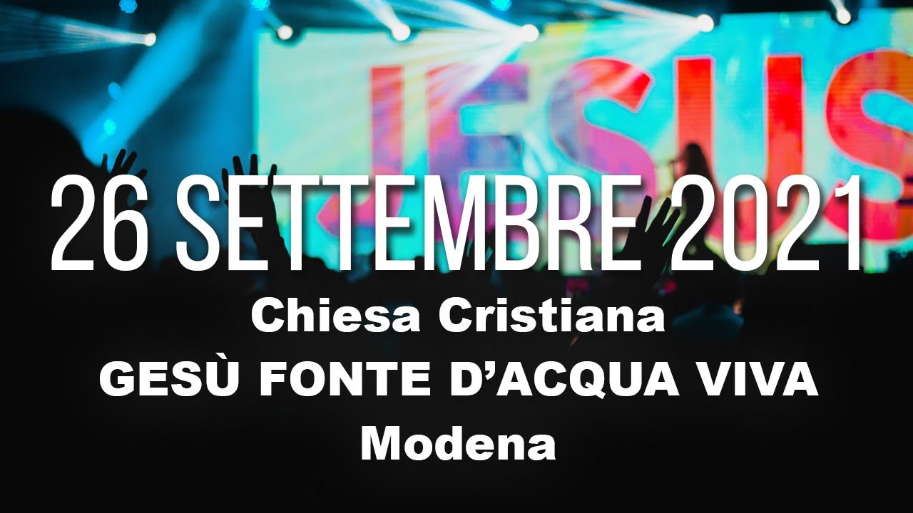 Chiesa 26/09/2021