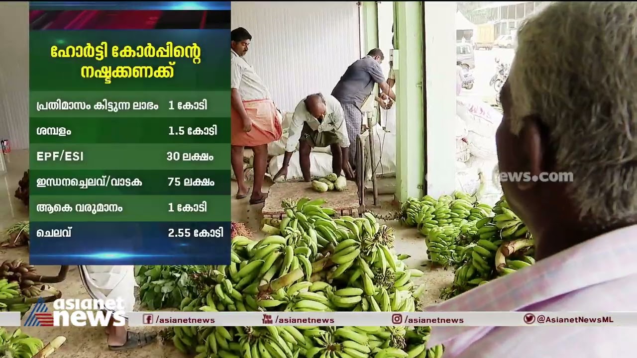 ജീവനക്കാരുടെ ബാഹുല്യം; കര്&zwj;ഷകര്&zwj; പണം കിട്ടാതെ വലയുമ്പോൾ നഷ്ടക്കണക്കുമായി ഹോര്&zwj;ട്ടികോർപ്പ്