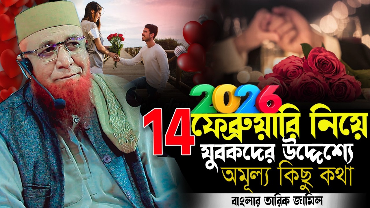 ১৪ই ফেব্রুয়ারি বিশ্ব ভালোবাসা দিবস | Mufti Nazrul Islam Kasemi Waz 2026। মুফতি নজরুল ইসলাম কাসেমী