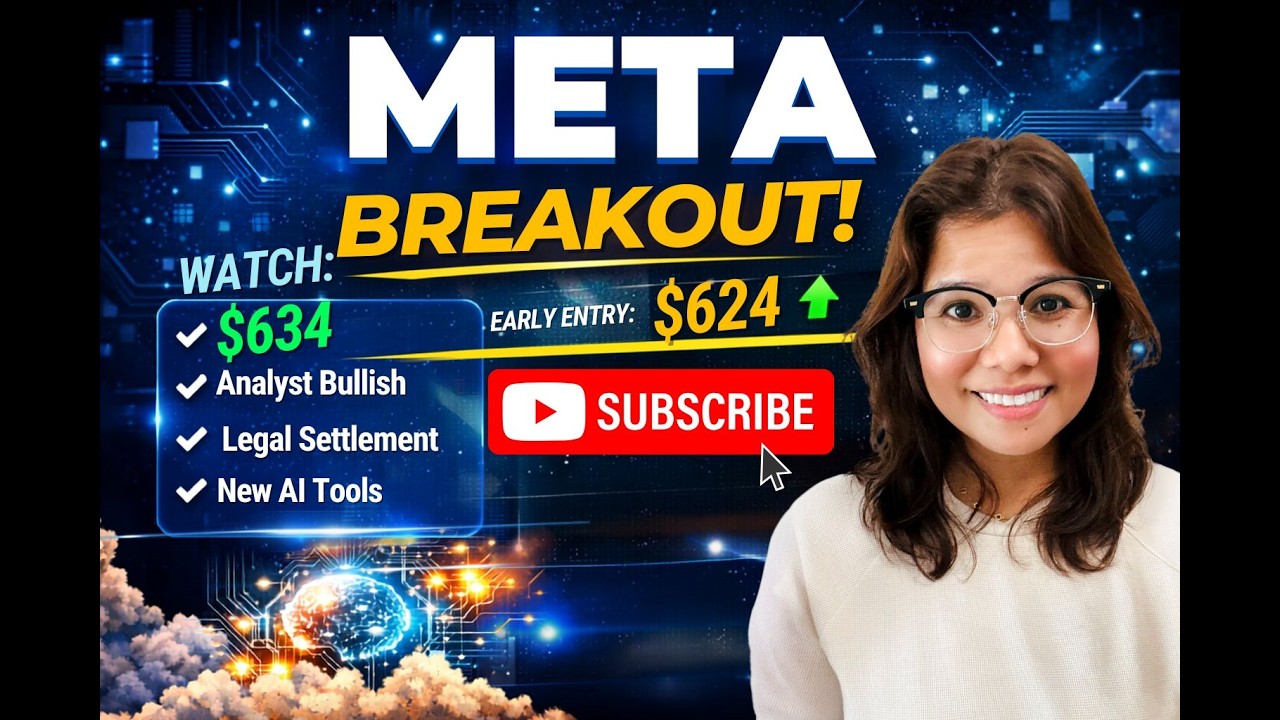 META&rsquo;s Next Big Move? Analyst Upgrades, Lawsuit Resolved, AI Expansion &  Neckline at $624&ndash;$634