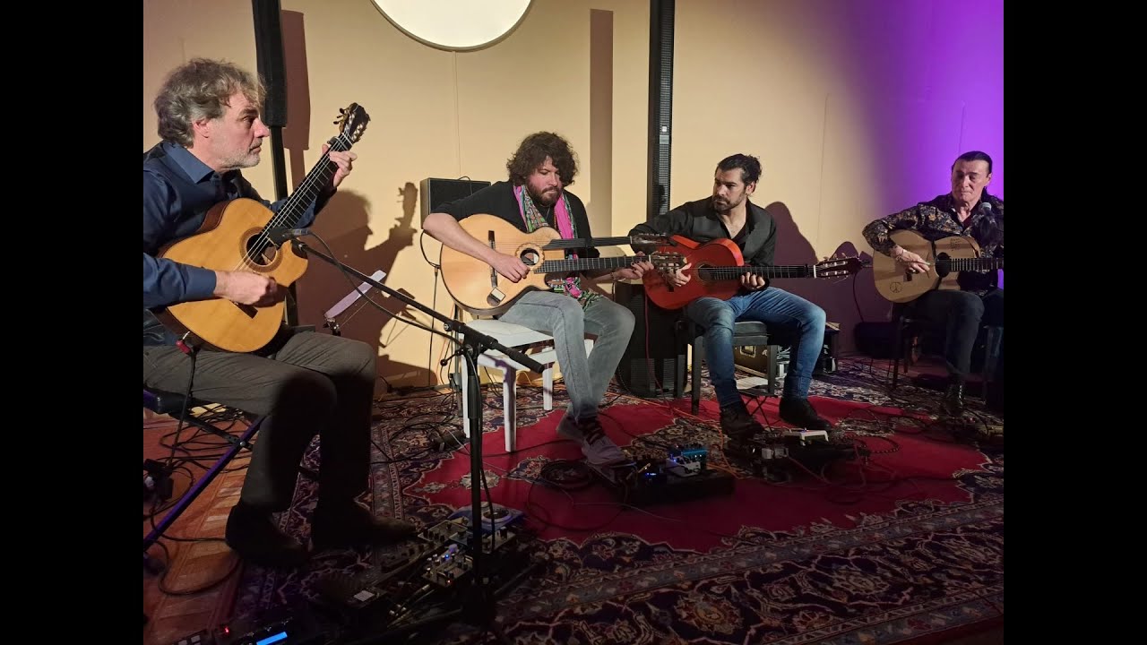 Uni im Bauernhaus Goßberg - Kings of Guitar - Lulo Reinhardt, Falk Zenker, Max Clouth & Luis Gallo