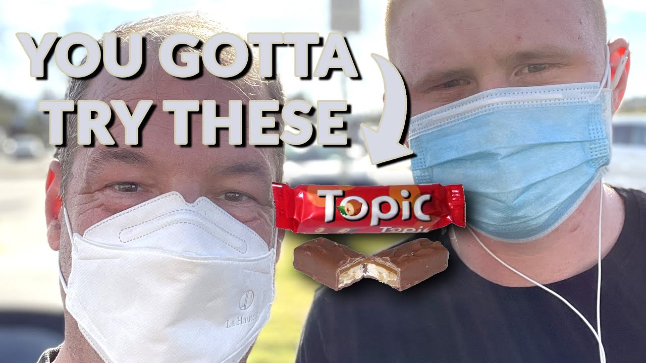 Americans Try Mars Topic Candy Bar from the United Kingdom for the First Time