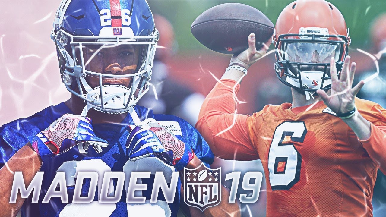 MADDEN 19 BEST ROOKIES - SAQUON BARKLEY AND BAKER MAYFIELD MADDEN 19 - THE BEST ROOKIES IN MADDEN 19