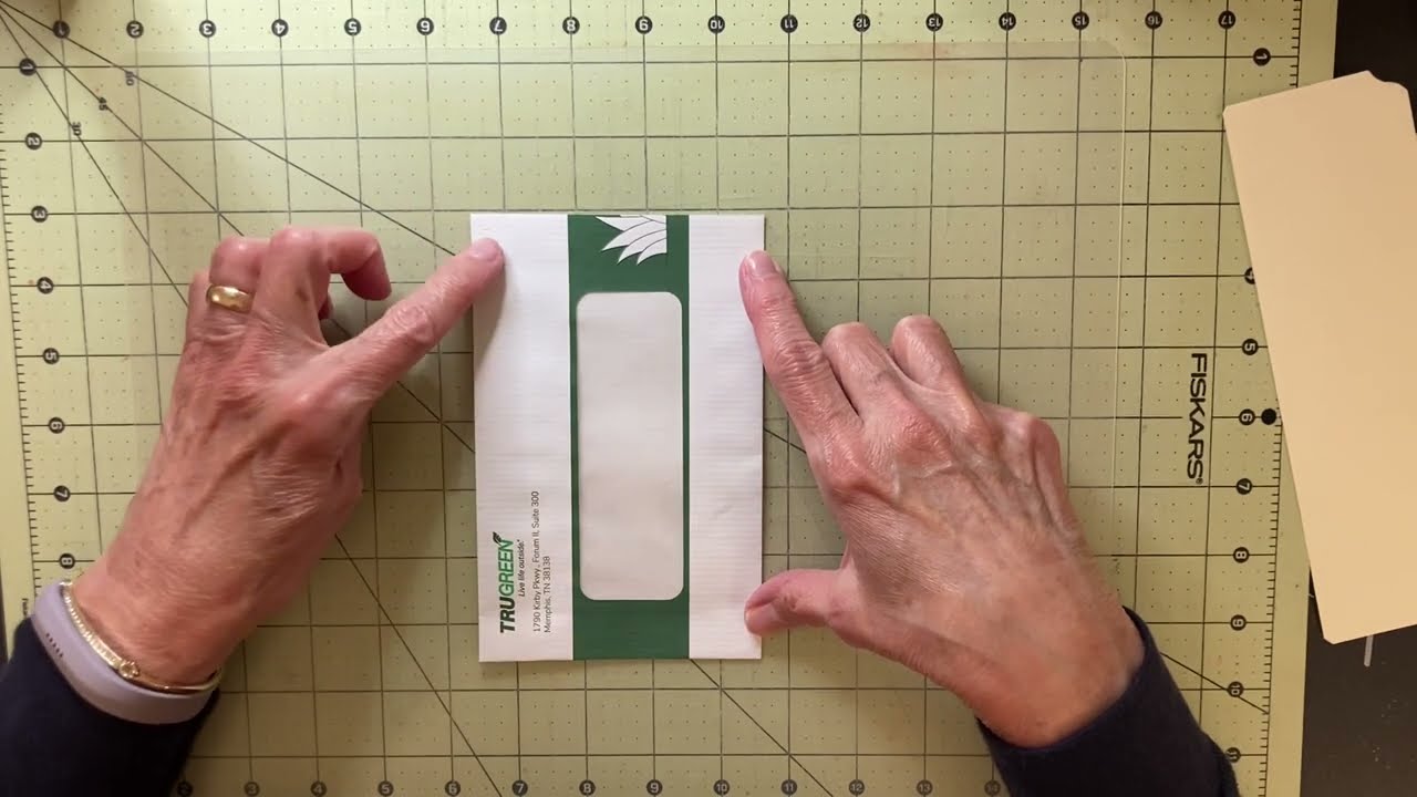 New Idea for Window Envelopes: Make Easy Tabbed Pockets