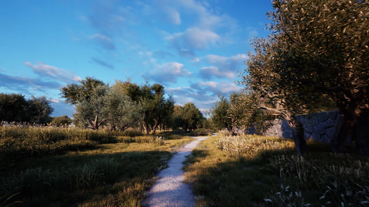 Small walking path - UE5 - Lumen
