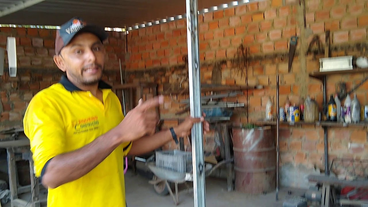 Olha que batente fácil de fabricar