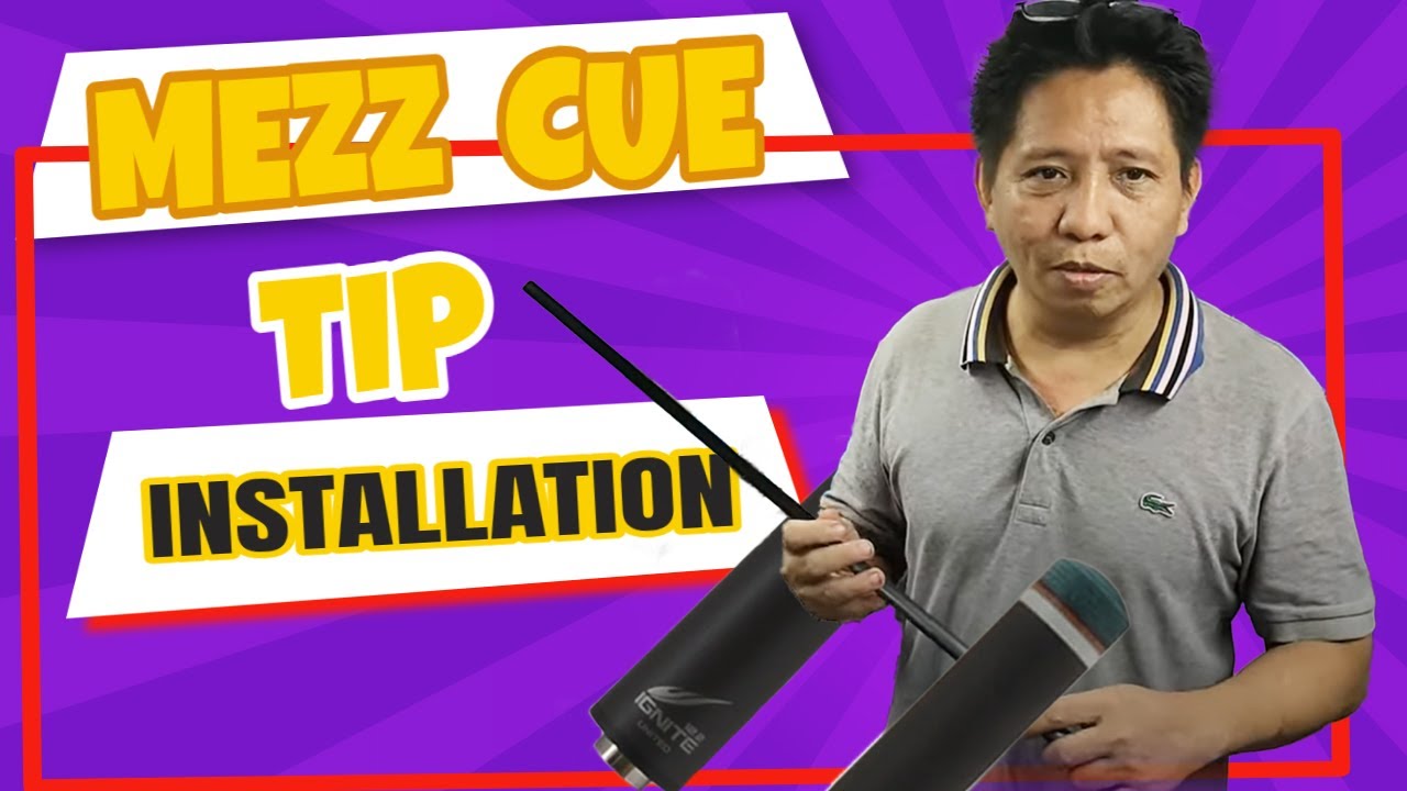 TUTORIAL: Mezz Ignite tip installation. Paano Magpalit ng Mezz Ignite Tip...-by NimrodCues