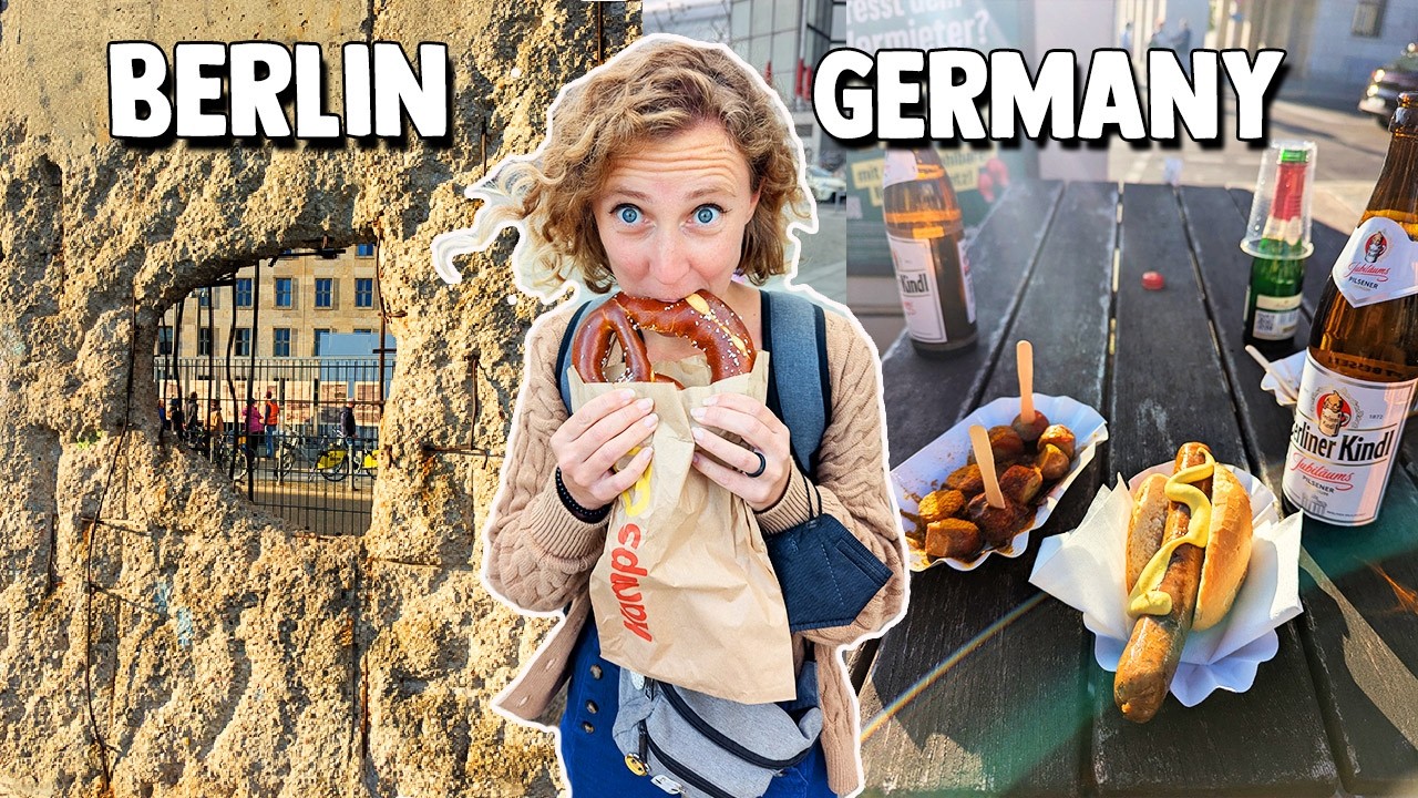 Впервые лечу в Берлин, Германия! (Веганская карри-колбаса!!)