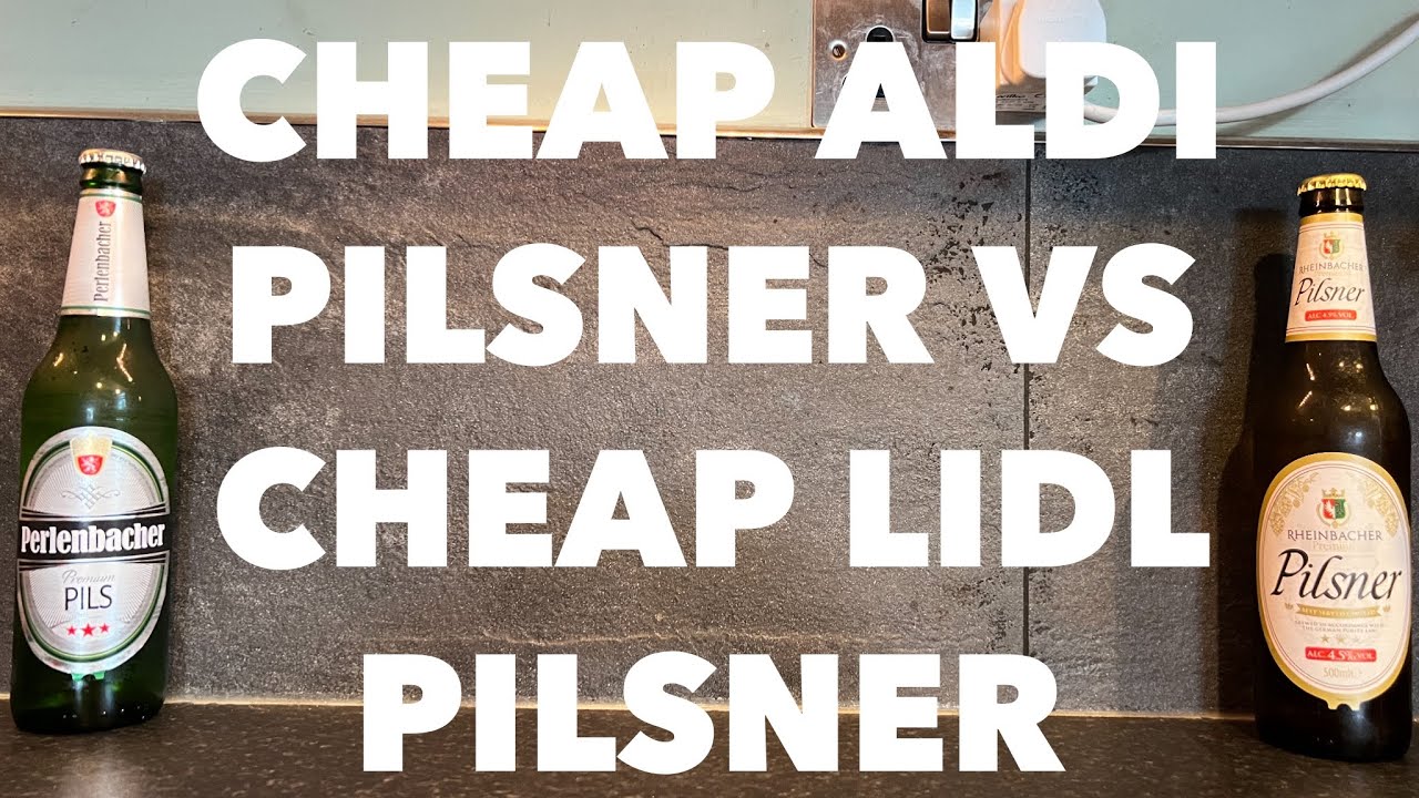 Aldi Rheinbacher Pilsner vs. Lidl Perlenbacher Pilsner | Битва бюджетных пилзнеров