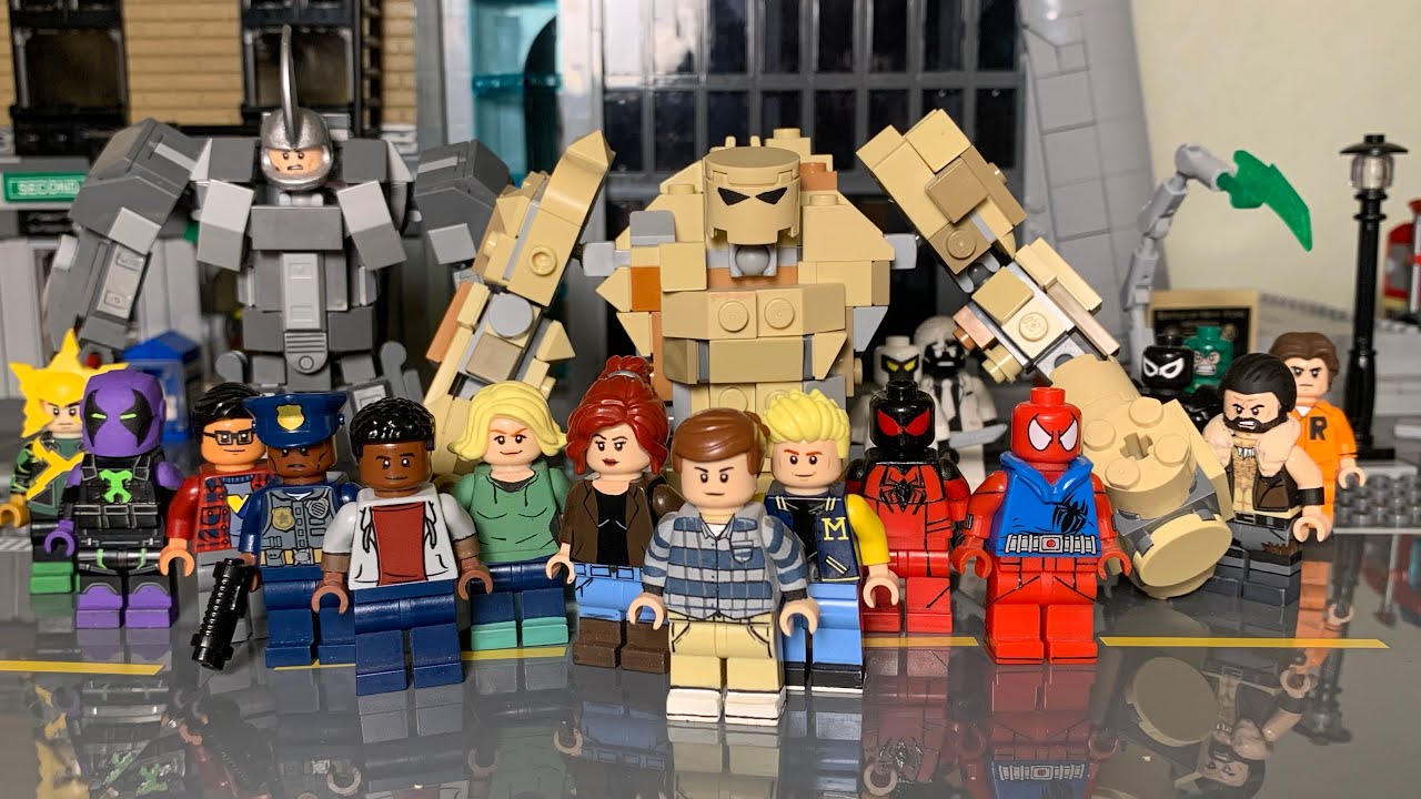 Custom Lego Spider-Man Universe Minifigures showcase