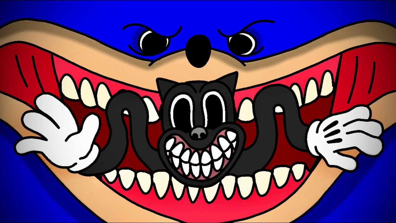 МУЛЬТФИЛЬМ КЭТ против ШИН СОНИКА (Cringe FlipaClip Animation)