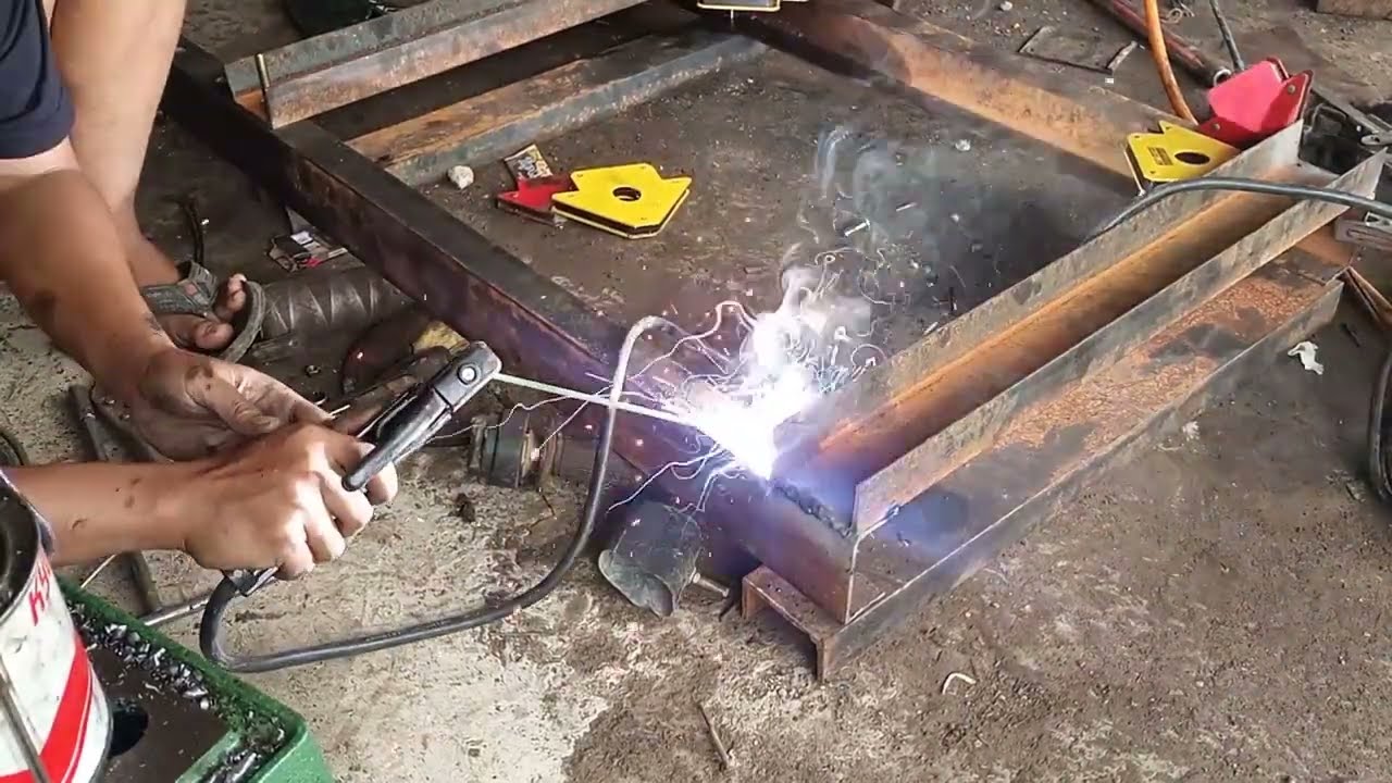 DIY CRANKSHAFT PRESS membuat dongkrak press bengkel motor