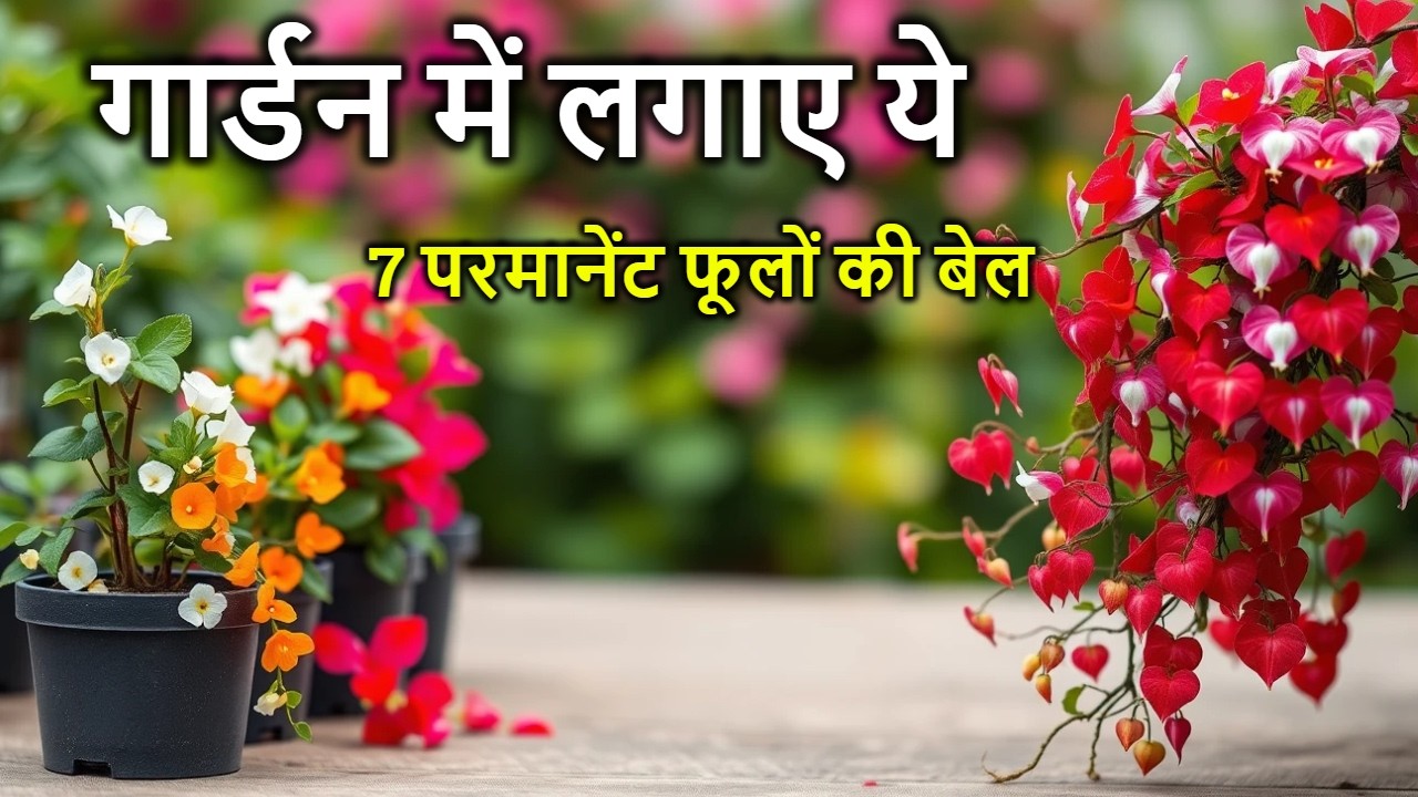 2025 की सबसे ज्यादा बिकने वाली 7 फूलों की बेलें – सालों तक फूल पाएं! 🌸