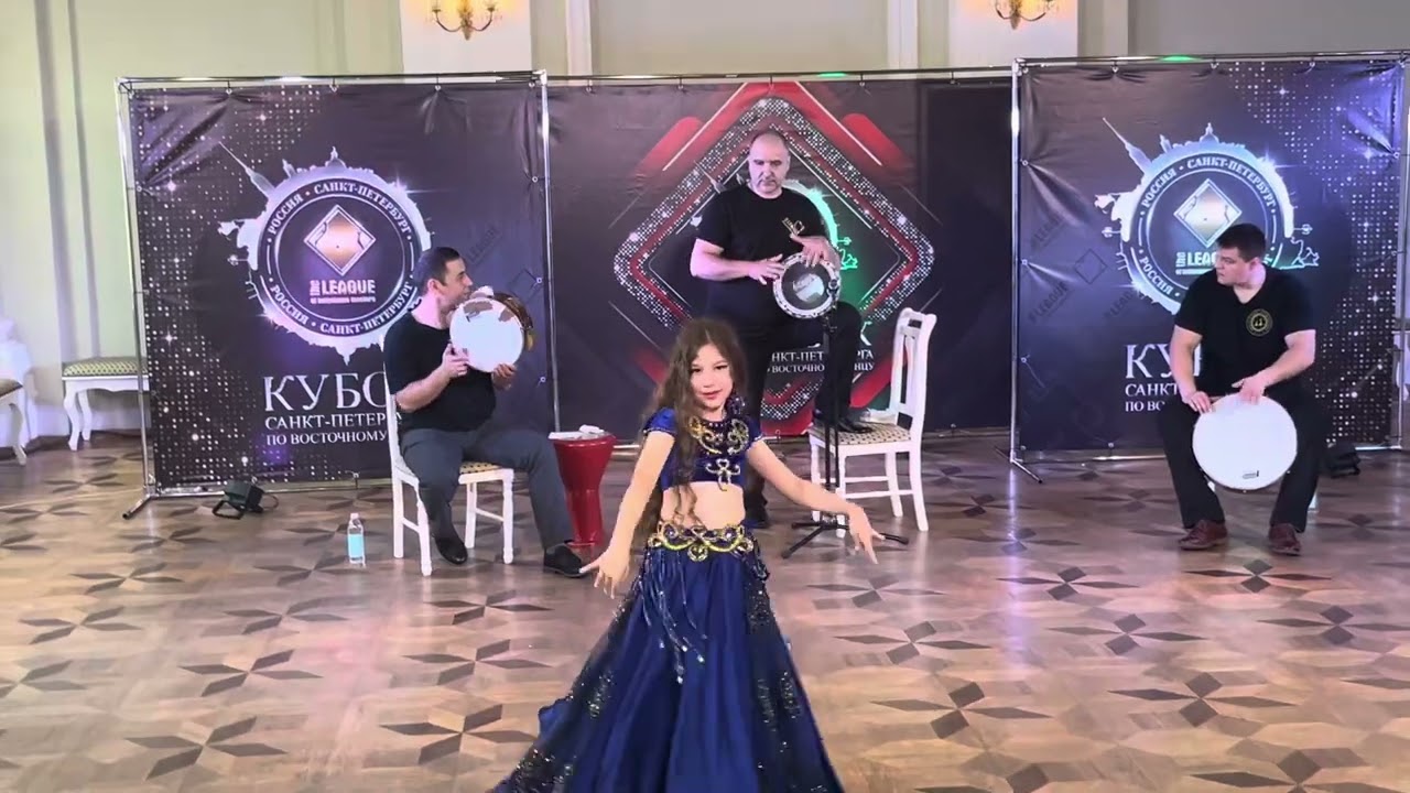 Полина Жилина. 8 лет. TABLA LAIF & Ossama SHAHIN