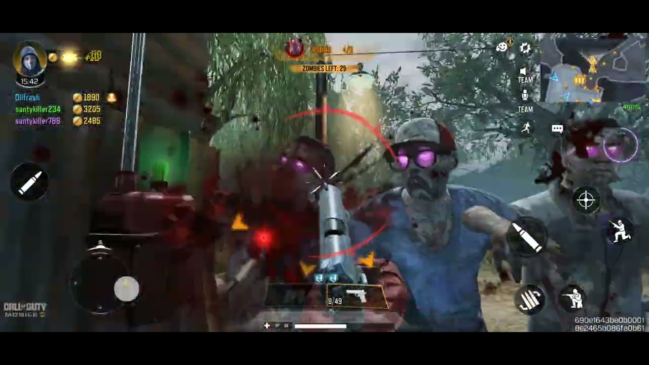  Call Of Duty Mobile | Zombies Multiplayer Gameplay