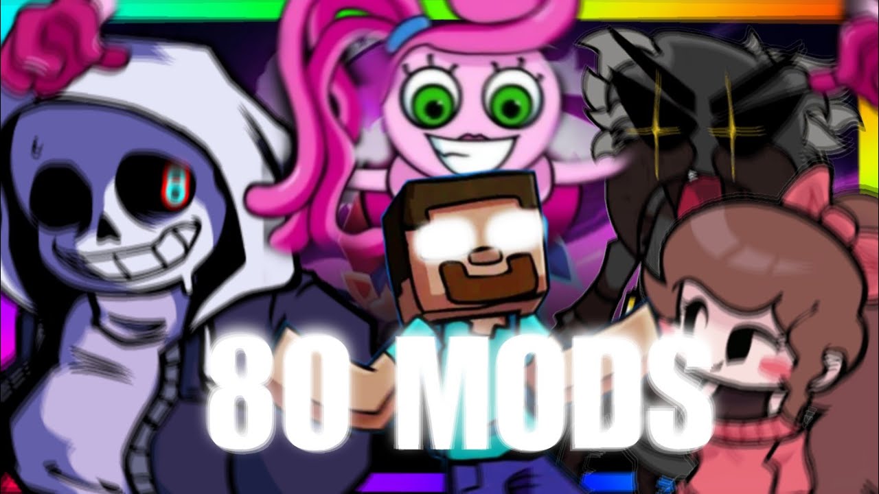 💥 BOOM! 80 MODS VSLICE PARA FNF MOBILE!