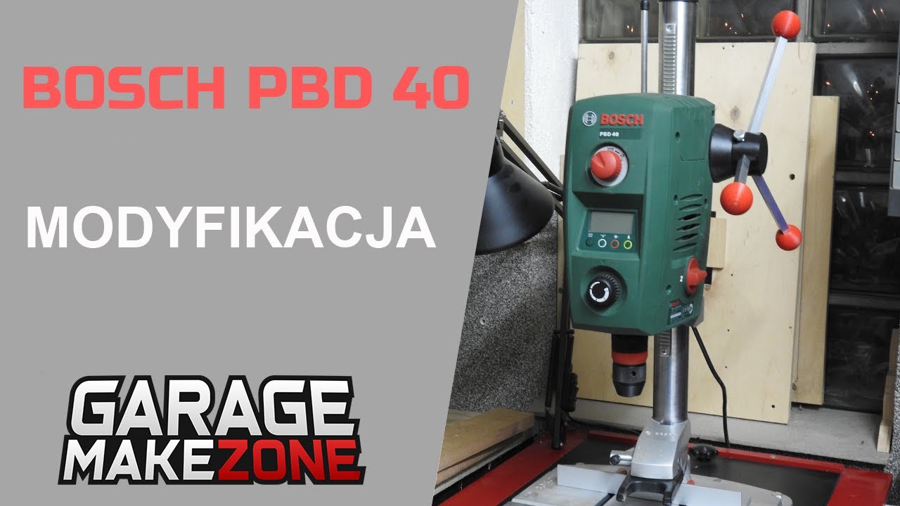Bosch PBD 40 - Modyfikacja