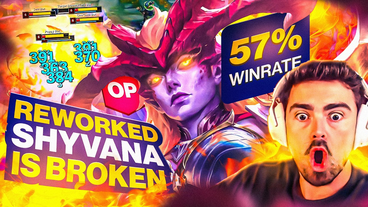 KR Challengers ABUSING *REWORKED SHYVANA*