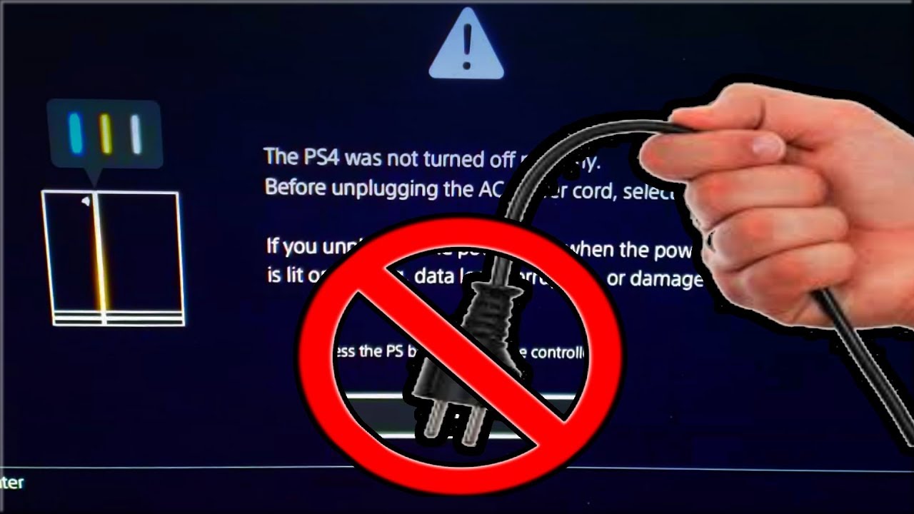 ЧТО ПРОИЗОЙДЁТ, ЕСЛИ ВЫ ОТКЛЮЧИТЕ PS4 ИЗ СЕТИ, КОГДА ВЫ ЭТОГО НЕ ДОЛЖНЫ? (ВНИМАНИЕ! НЕ ПЫТАЙТЕСЬ ...