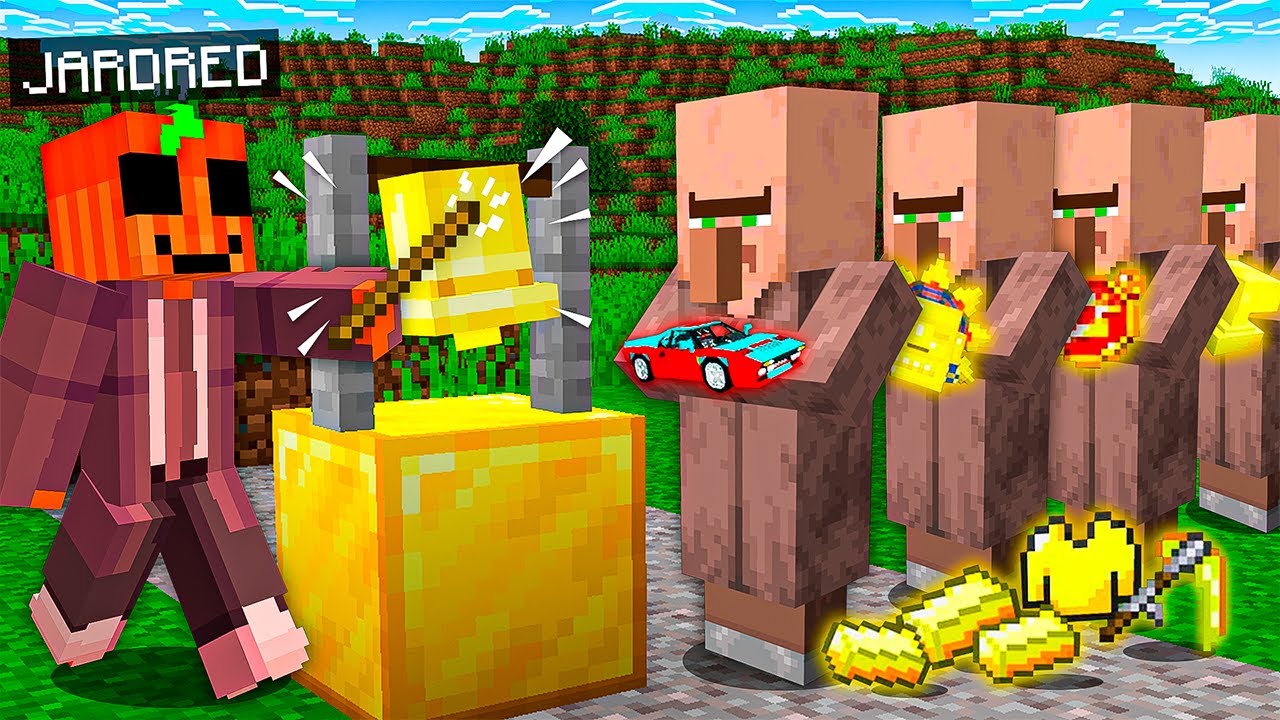 LOS ALDEANOS CUMPLEN MIS DESEOS EN MINECRAFT
