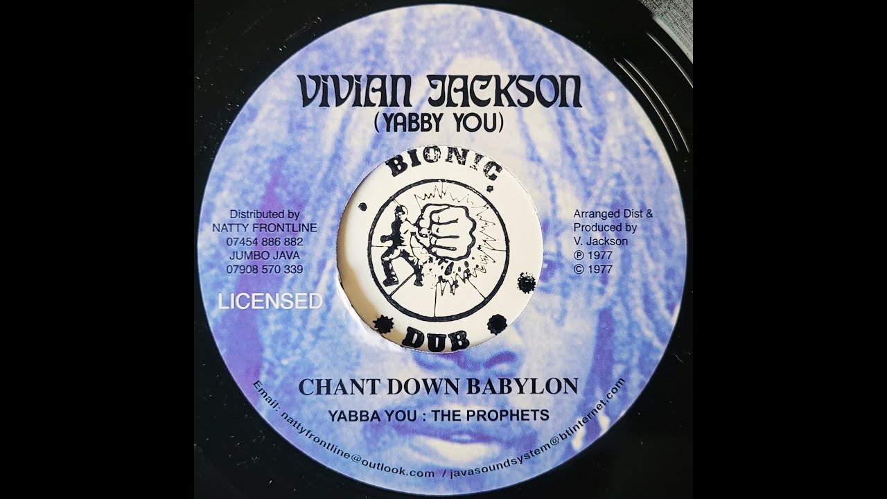 YABBY YOU - Chant Down Babylon [1977]