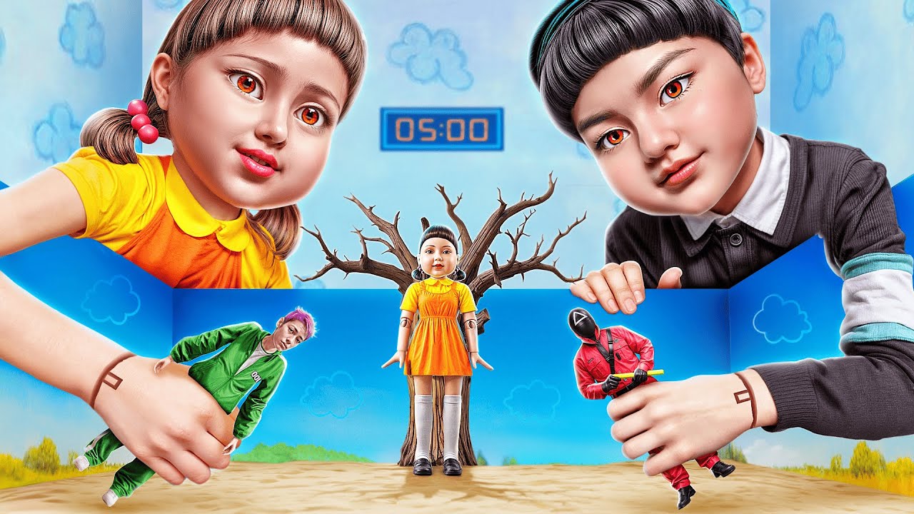 Gerçek Hayattaki EN KÜÇÜK Squid Game’i İnşa Ediyoruz!