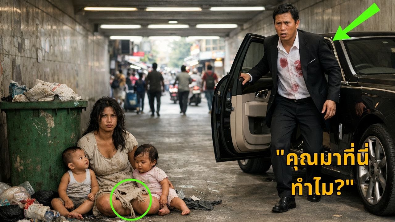 เศรษฐีพันล้านพบเด็กหญิงนอนกอดทารกแฝดใต้สะพาน—เขาช็อกจนพูดไม่ออก!