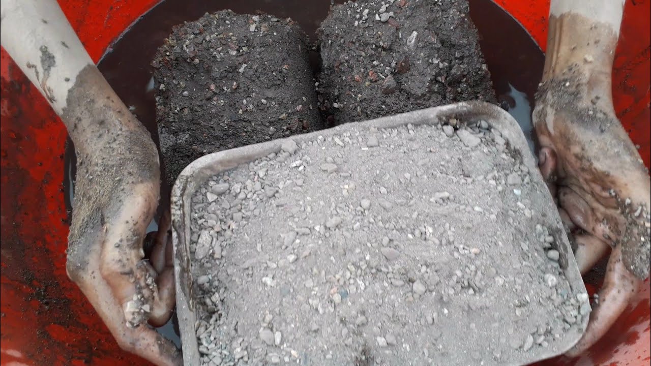 Red gritty crunchy cubes water crumbling +pouring with dust+dry crumbling 🤤💤💦
