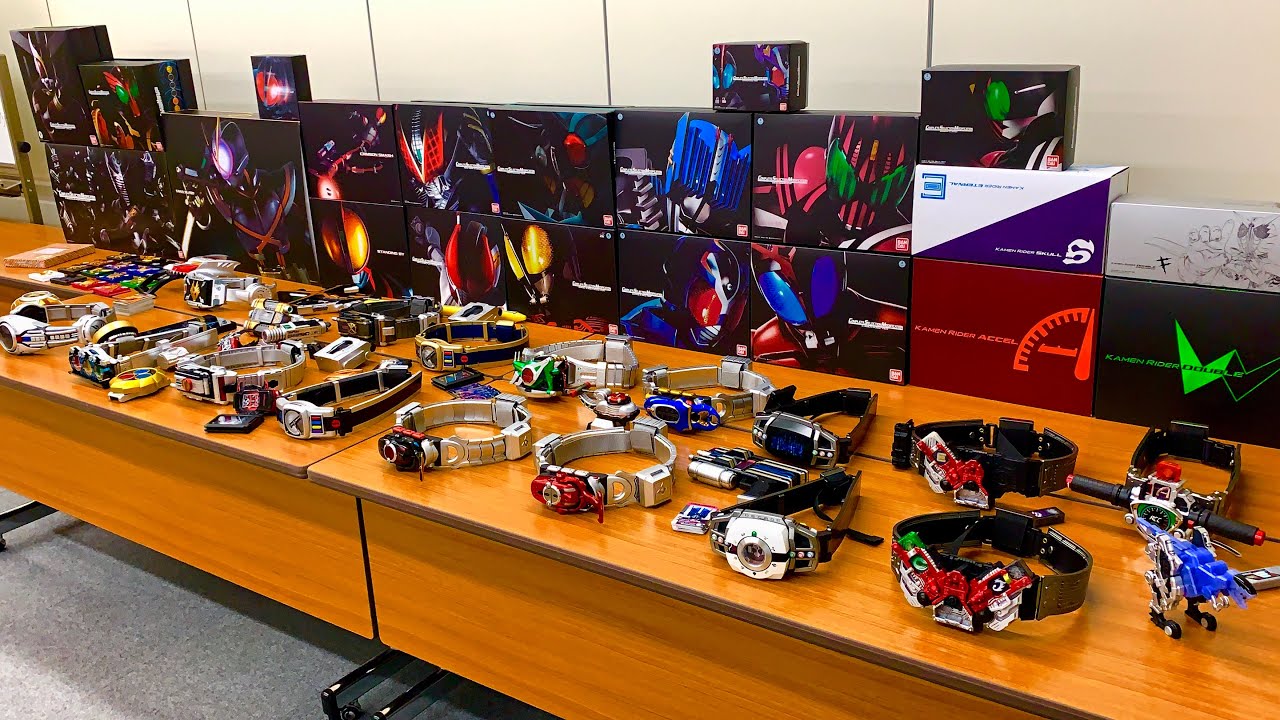 全CSM並べて変身してみた！平成仮面ライダー 大人版コンセレ all complete selection modification henshin belt heisei kamen rider
