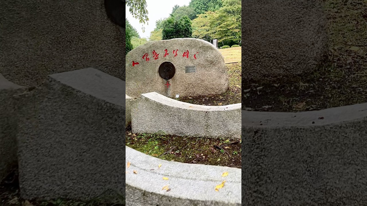 ゼノ修道士の記念碑、富士霊園 the memorial for brother Zenon Żebrowski #katholicisme #zeno #hakone #memorial #箱根