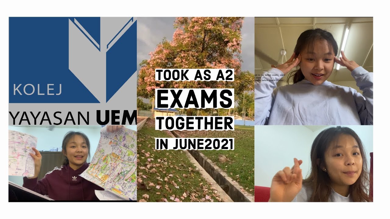 (vlog)  A-levels trial exam in Kolej Yayasan UEM 🇲🇾//18 month-ers sitting for AS&A2 exams together