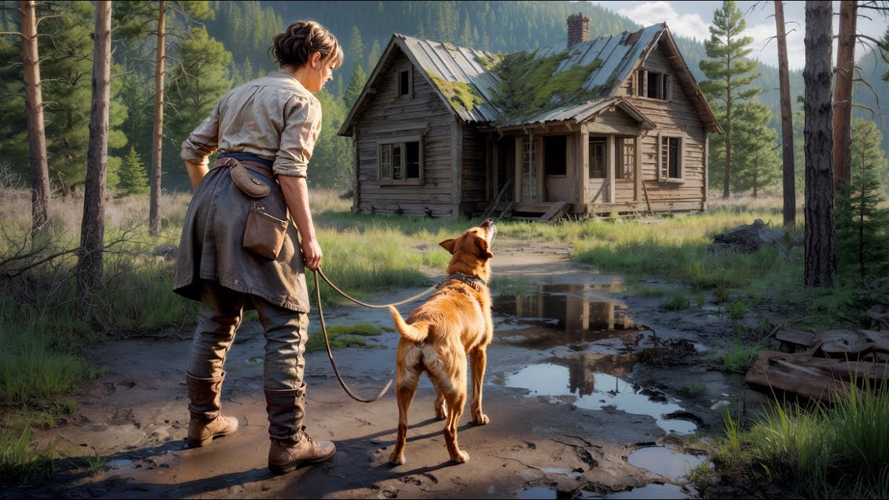 Poor Mountain Woman Inherited a Deserted Cabin and a Lonely Dog — Until the Dog Exposed a $3M Secret