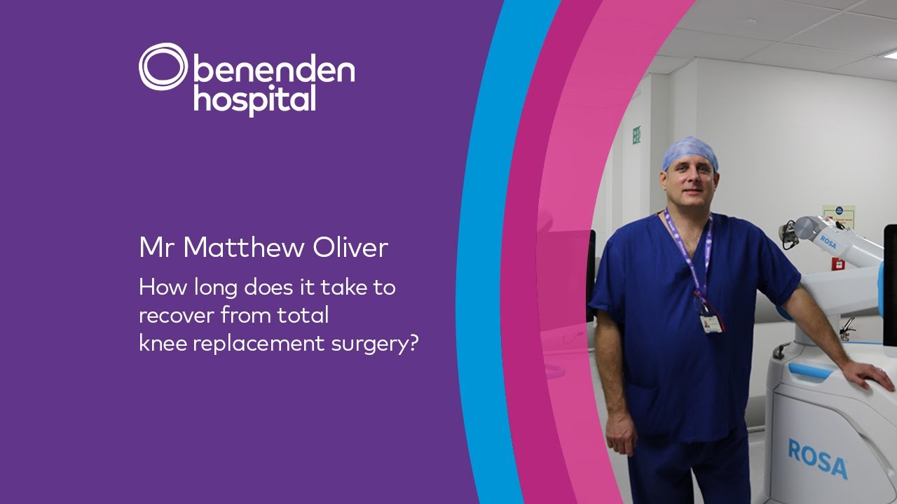 How long does it take to recover from a knee replacement?