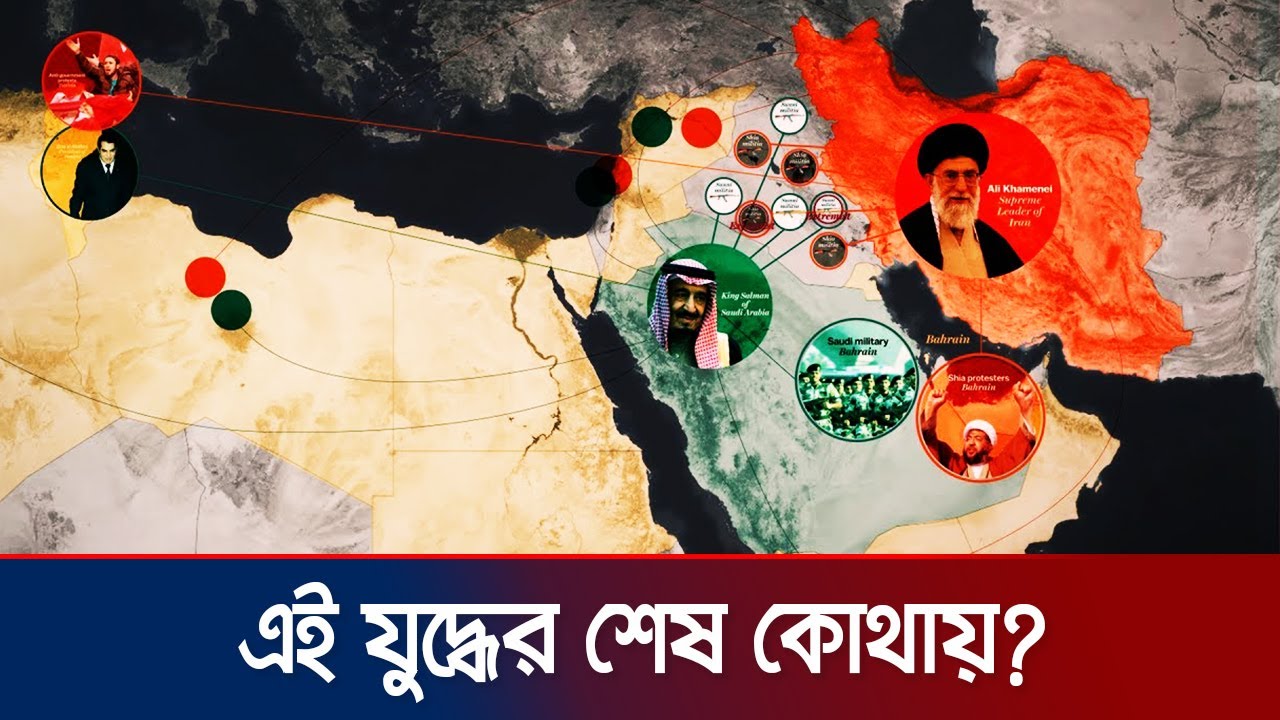 যুদ্ধের পর যুদ্ধ, চুক্তির পর চুক্তি; তবু বদলায় না মধ্যপ্রাচ্য | Middle East Crisis | Jamuna TV