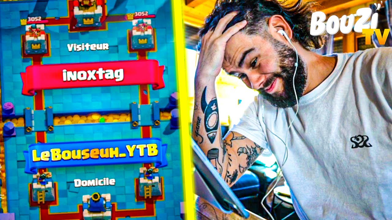JE DEFIE INOXTAG EN 1V1 SUR CLASH ROAYLE (aïe)