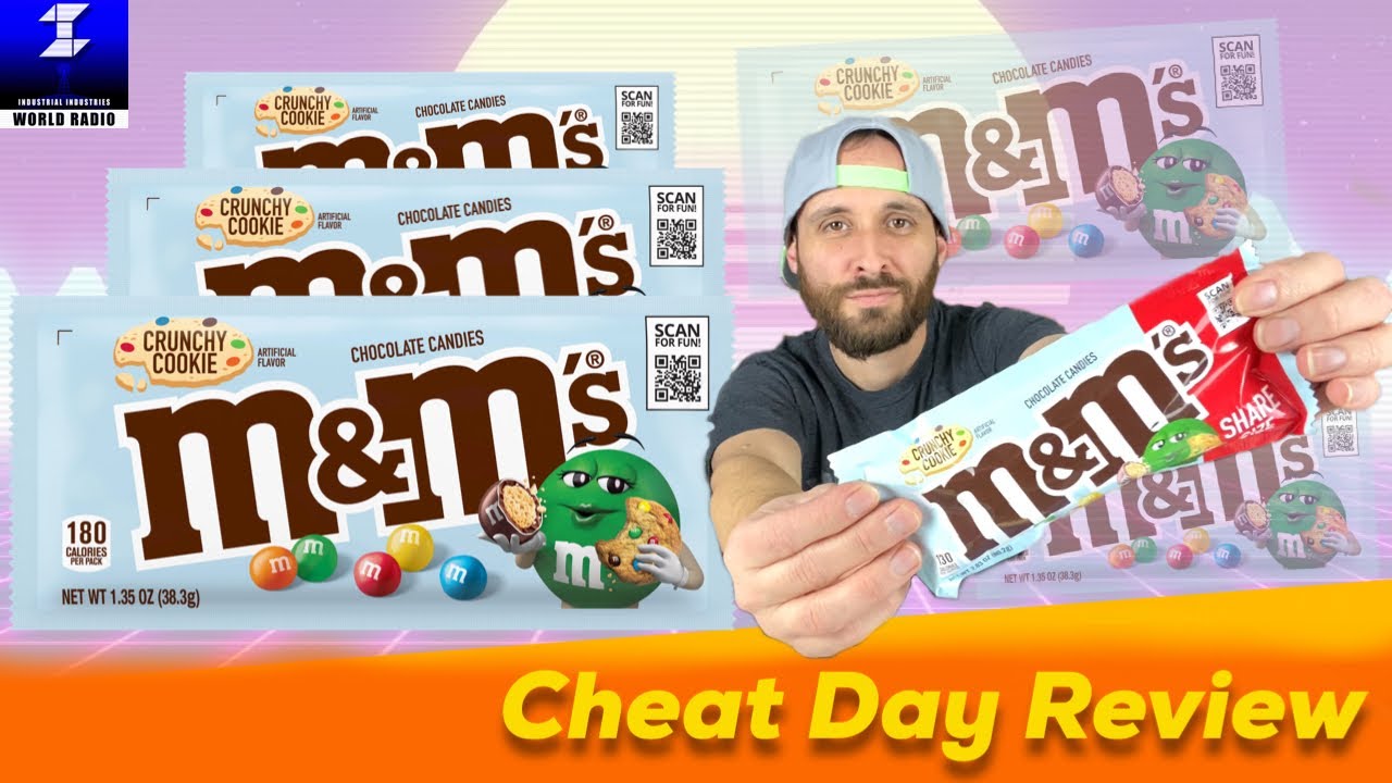 M&M&rsquo;s Crunchy Cookie Review | Chocolate Chip Cookie Dough Flavor M&M&rsquo;s