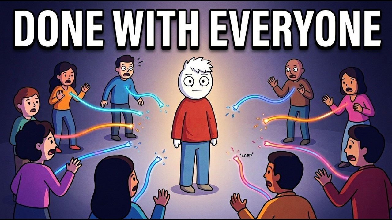 Psychology of People Who Cut Ties with Everyone | psychology | mental health | psychology Simplified