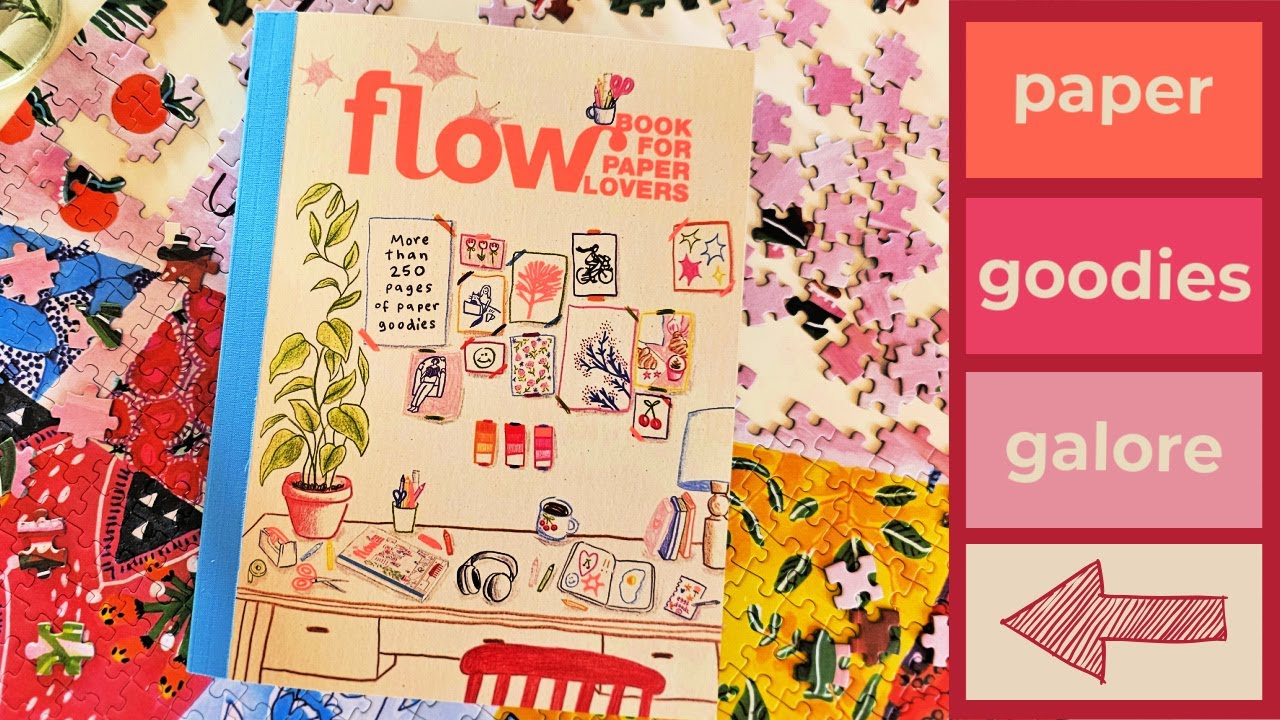 Flip Through 2024 Flow Book for Paper Lovers No. 12 | Stunning Colors & Art