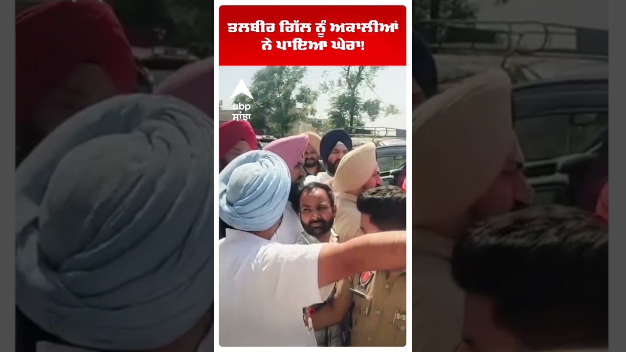 Talbir Gill ਨੂੰ ਅਕਾਲੀਆਂ ਨੇ ਪਾਇਆ ਘੇਰਾ! | Majitha Clash | MC Elections | Abp Sanjha | Shorts