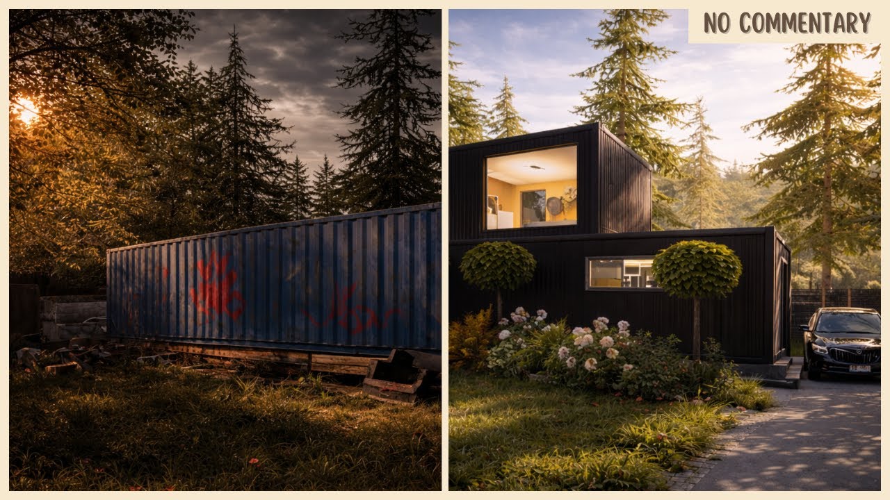 Turning an Old Container into a Cozy Home | House Flipper 2