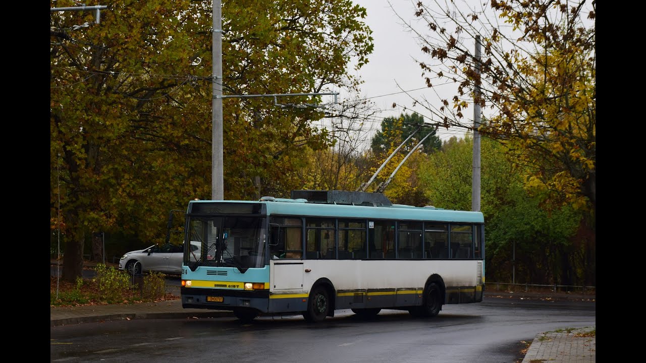 Bucharest trolleybus  -  Ikarus 415T # 5214