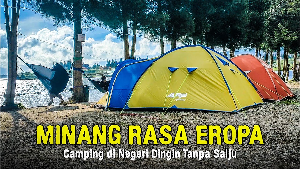 Negeri Dingin Tanpa Salju‼️Camping di Pulau Pimpiang Alahan Panjang